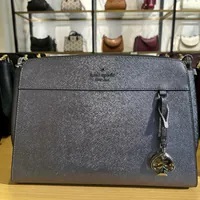 [S] KATE SPADE KK565 MADISON METALLIC SAFFIANO PVC,CANDIED FL, 196021563287 (SKS1595)