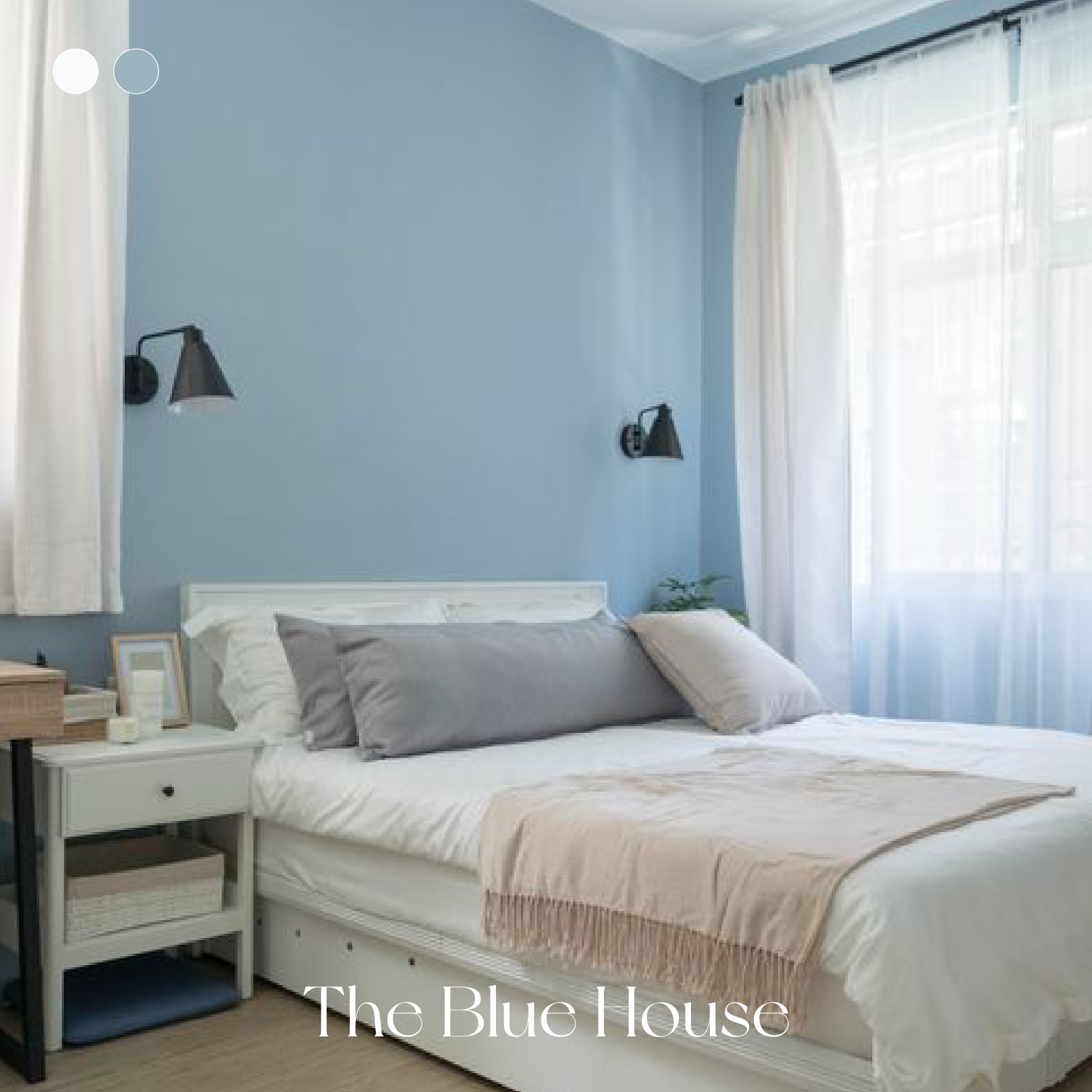 寧靜藍屋 The Blue House｜風格油漆