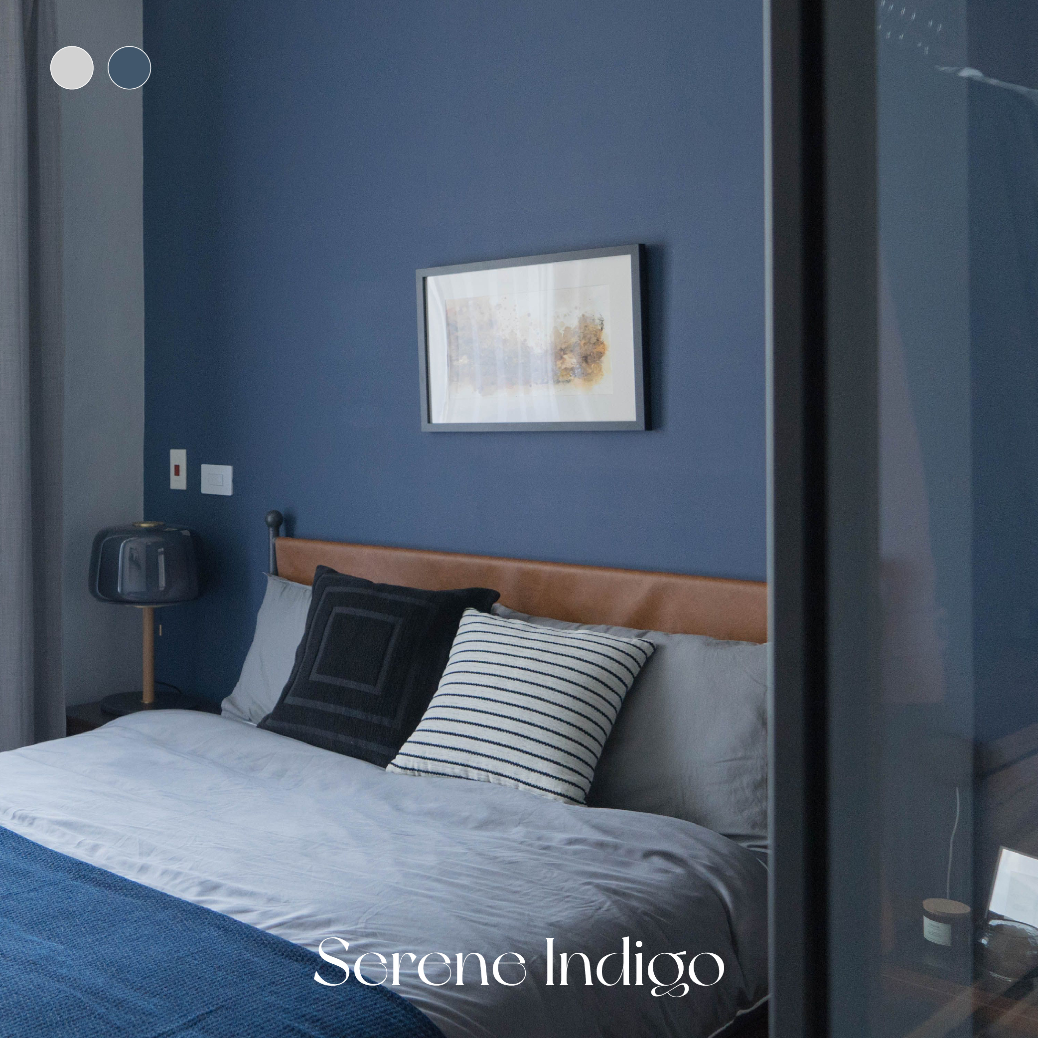 寧靜深藍 Serene Indigo｜風格油漆