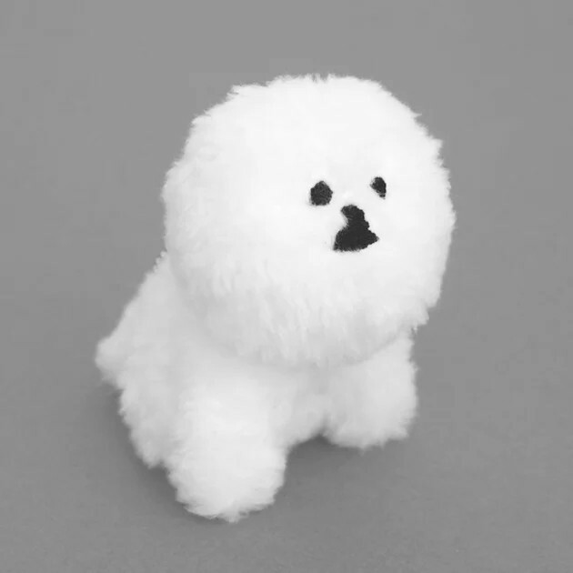 CLASKA-MAMBO 毛茸茸吊飾 坐姿