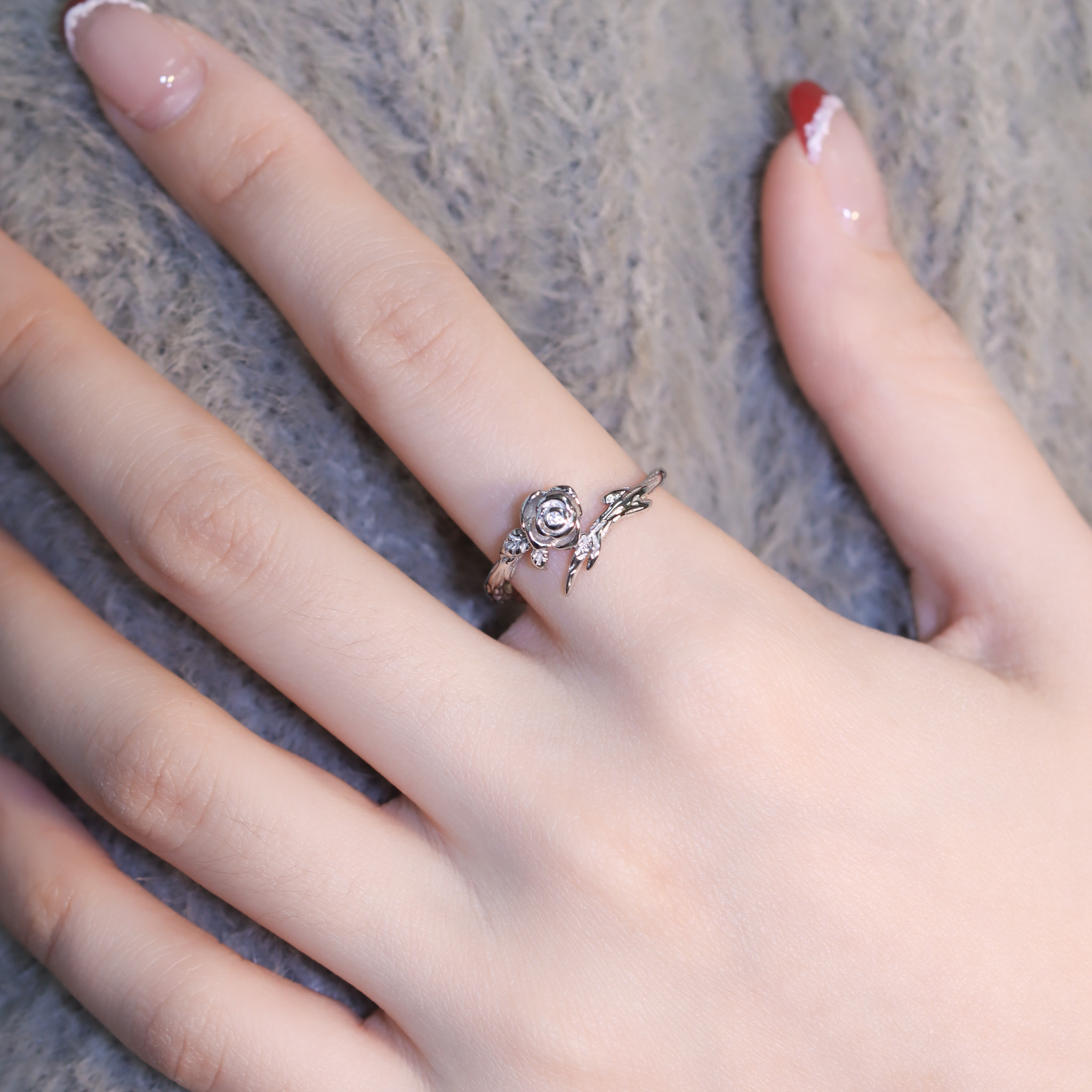 | 925銀 | 你是我的玫瑰戒指 | RI0783 |