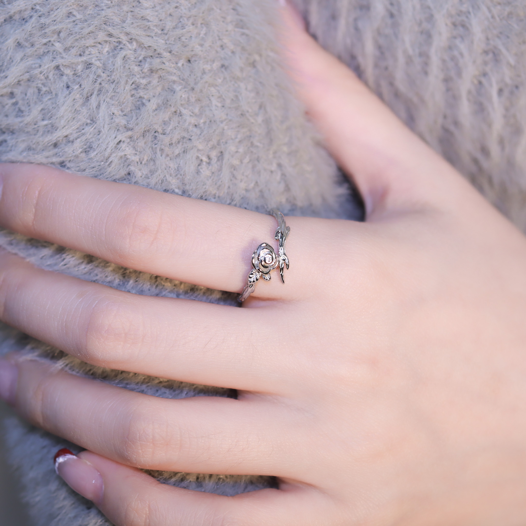 | 925銀 | 你是我的玫瑰戒指 | RI0783 |