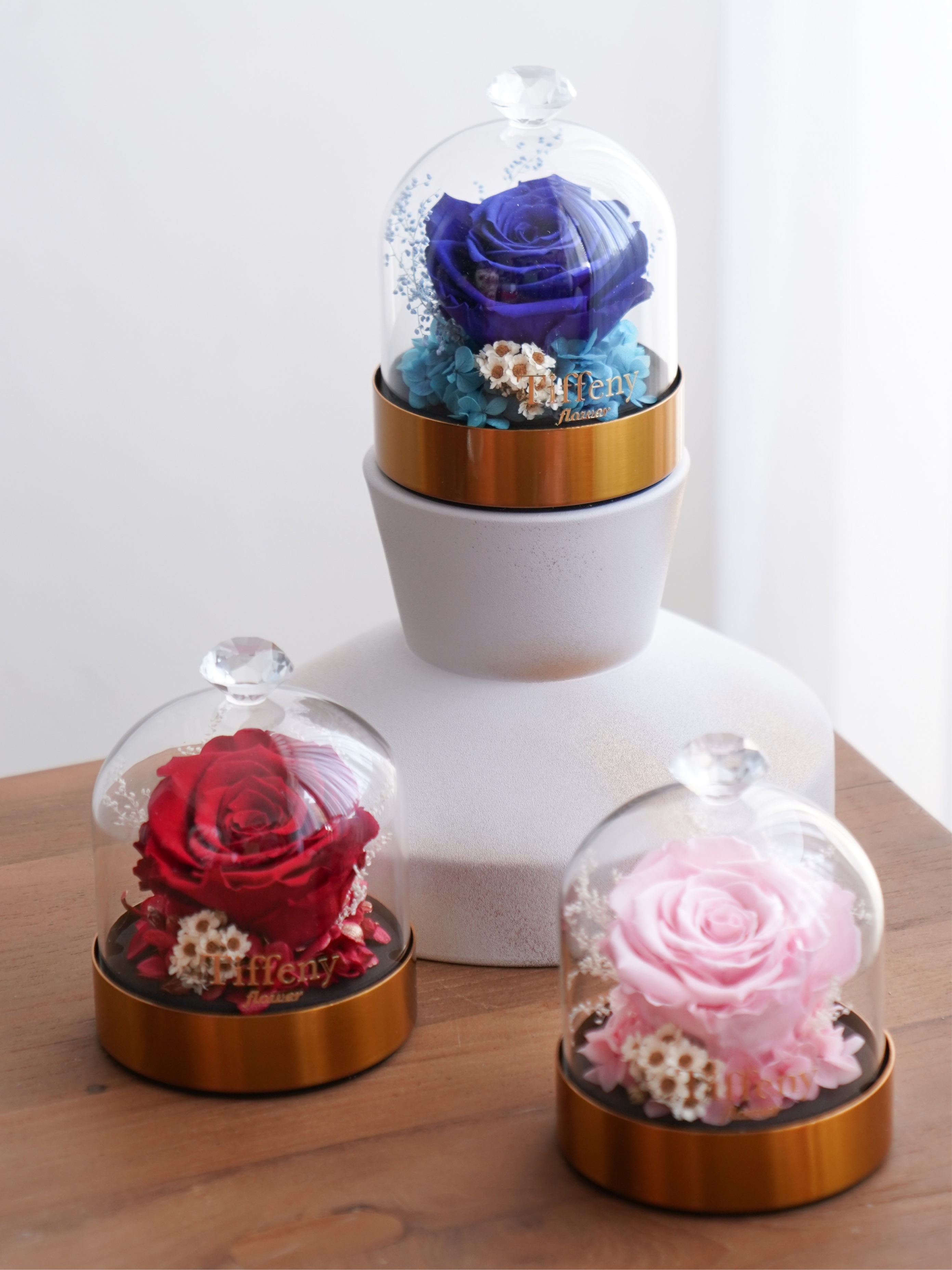 一心ㄧ意永生玻璃罩 / MINI /