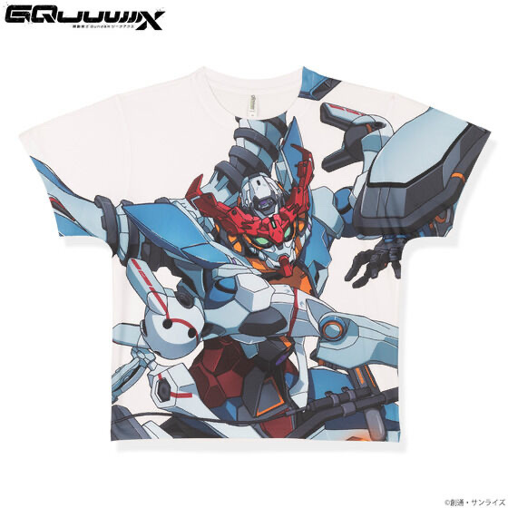 242491 Pbandai 預訂 2026/1月 機動戦士Gundam GQuuuuuuX フルパネルTシャツ GQuuuuuuX