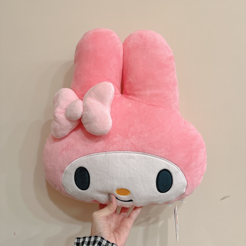 《01171》美樂蒂頭型抱枕/12吋