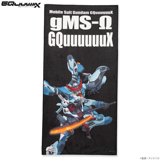 242494 Pbandai 預訂 2026/1月 機動戦士Gundam GQuuuuuuX モビルスーツバスタオル GQuuuuuuX