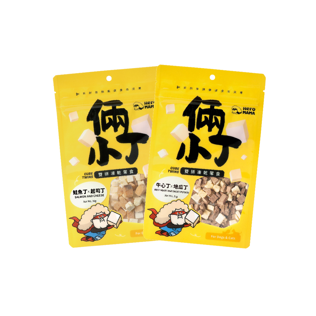 HeroMama｜倆小丁雙拼凍乾 犬貓共用