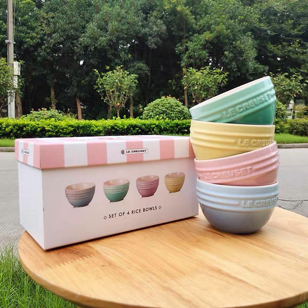 🌸LE CREUSET The sorbet collection 馬卡龍色陶瓷飯碗🥣🌈