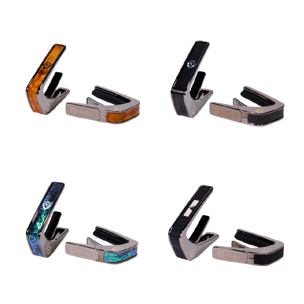 Thalia Thalia / Guild 聯名款 Capo 移調夾 (黑銀/銀色鍍鉻/24K金) — 三峽效果器