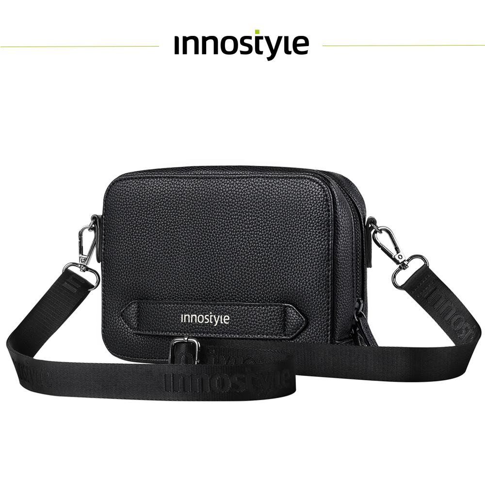 innostyle LuxLeather系列 經典荔枝紋側背包/手拿包/小包