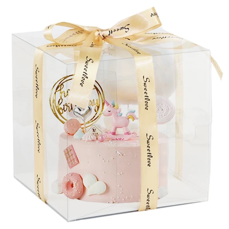 6"全透明蛋糕盒