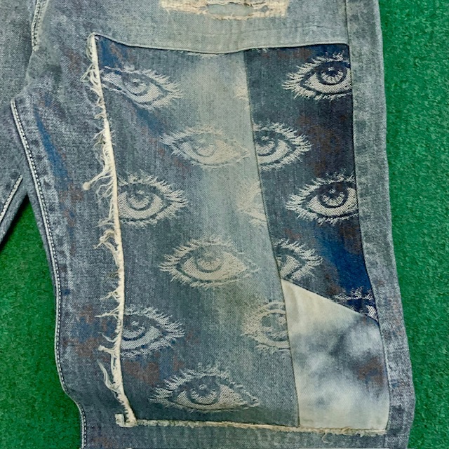 KAPITAL14OZ DENIM 5P MONKEY CISCO JEANS (SPEAKEASY DIXIE REMAKE) - INDIGO SIZE 36 IN STOCK NOW (現貨發售中)