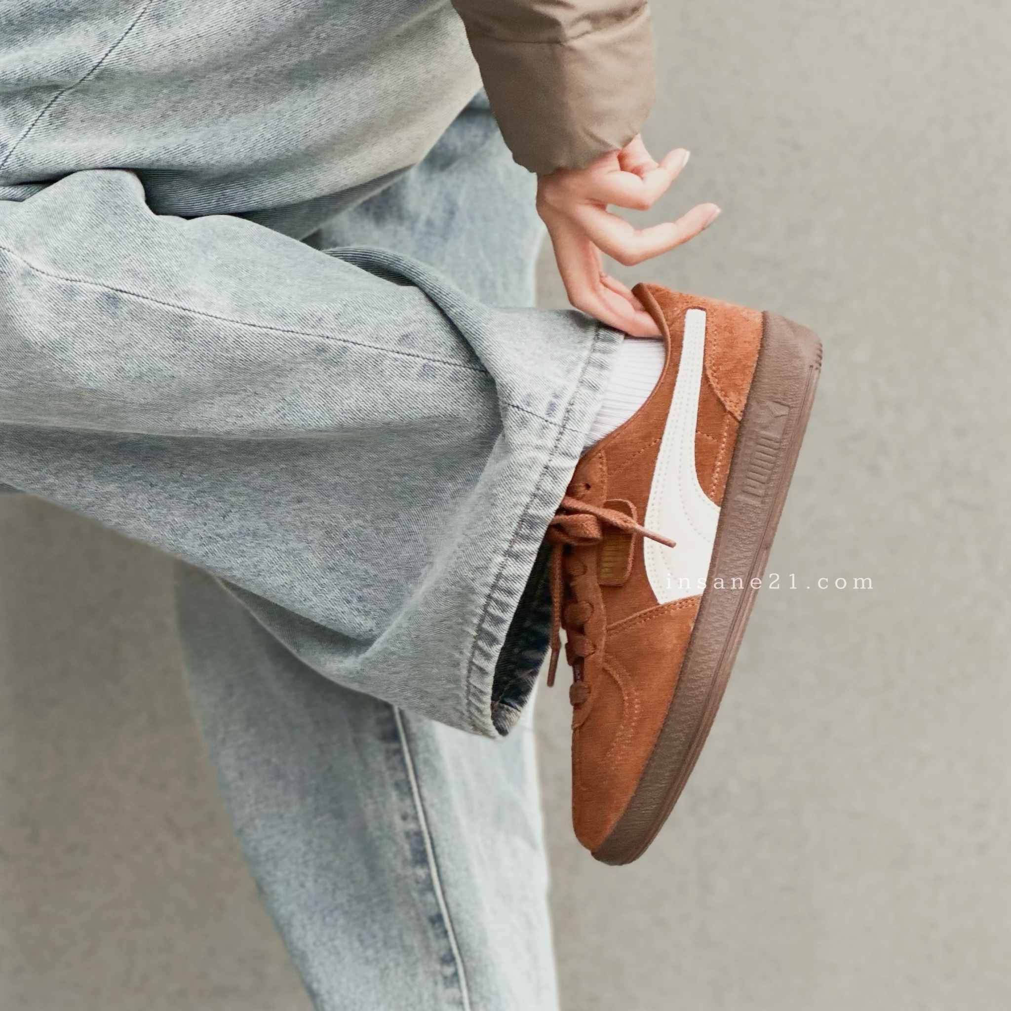 PUMA PALERMO 可可色 金標 麂皮 棕色系 男女 396463-56