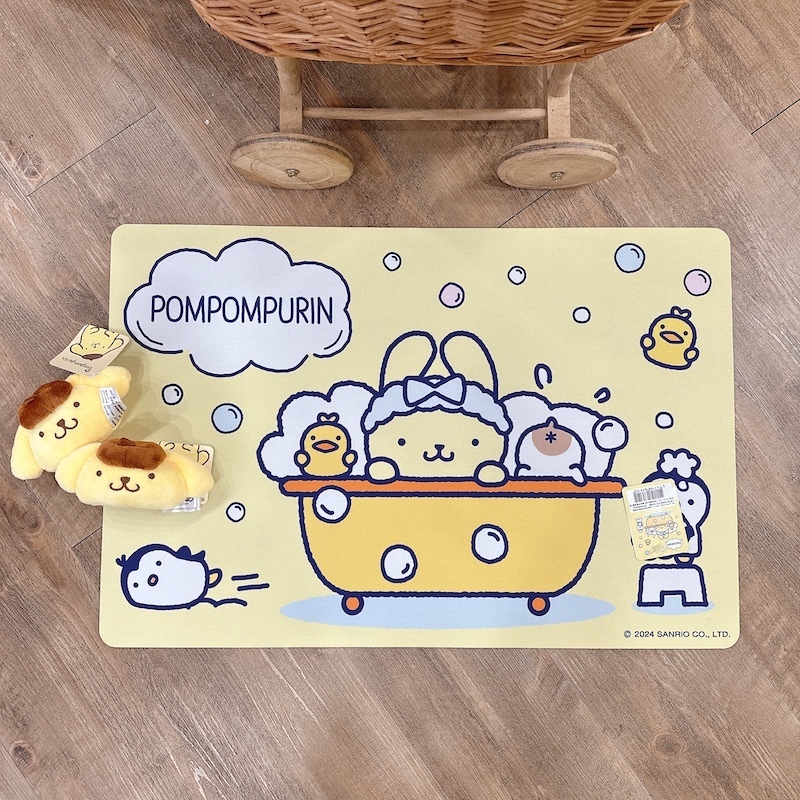 《01173》布丁狗洗澎澎吸水地墊