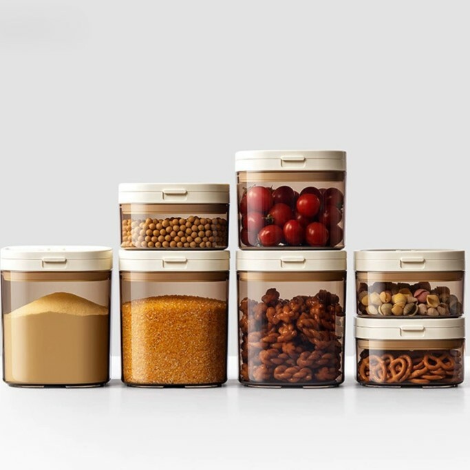 《5569》卡扣式磁吸避光密封保鮮分裝盒