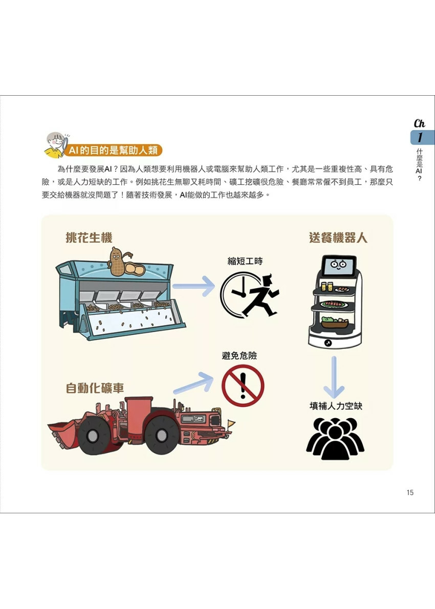 漫畫圖解一看就懂：AI為什麼重要，AI是人類解決未來難題的助力