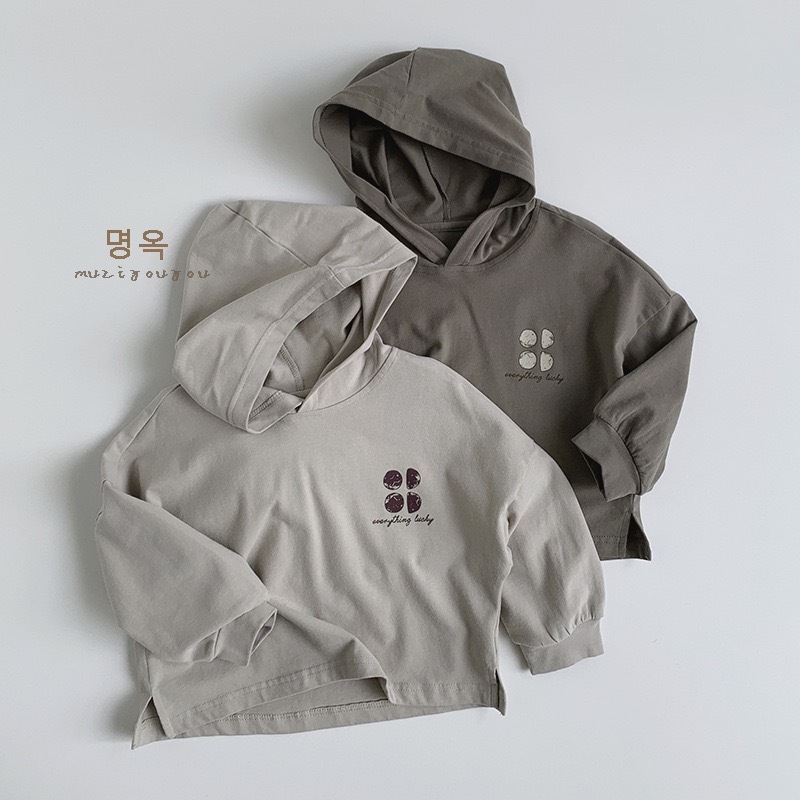 EVERYTHING LUCKYYYYY 連帽TEE  𓍯 ꒱ ⁺₊