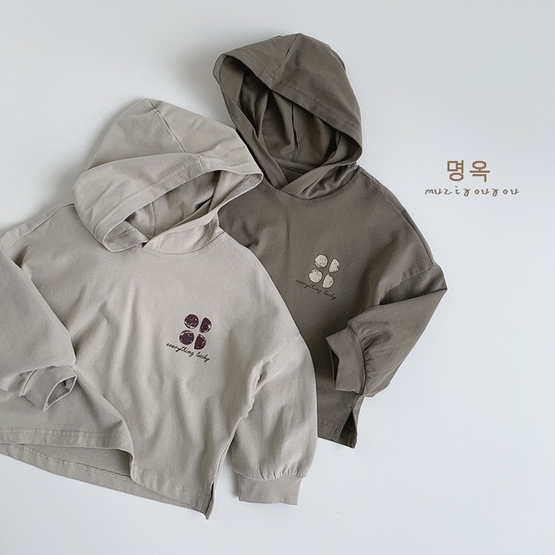 EVERYTHING LUCKYYYYY 連帽TEE  𓍯 ꒱ ⁺₊