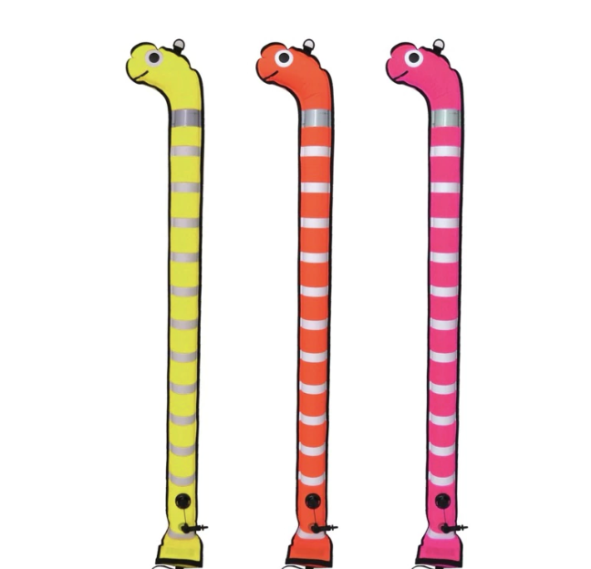 ▲Water Pro 花園鰻造型浮力袋（SMB) 1.8Ｍ*15cm