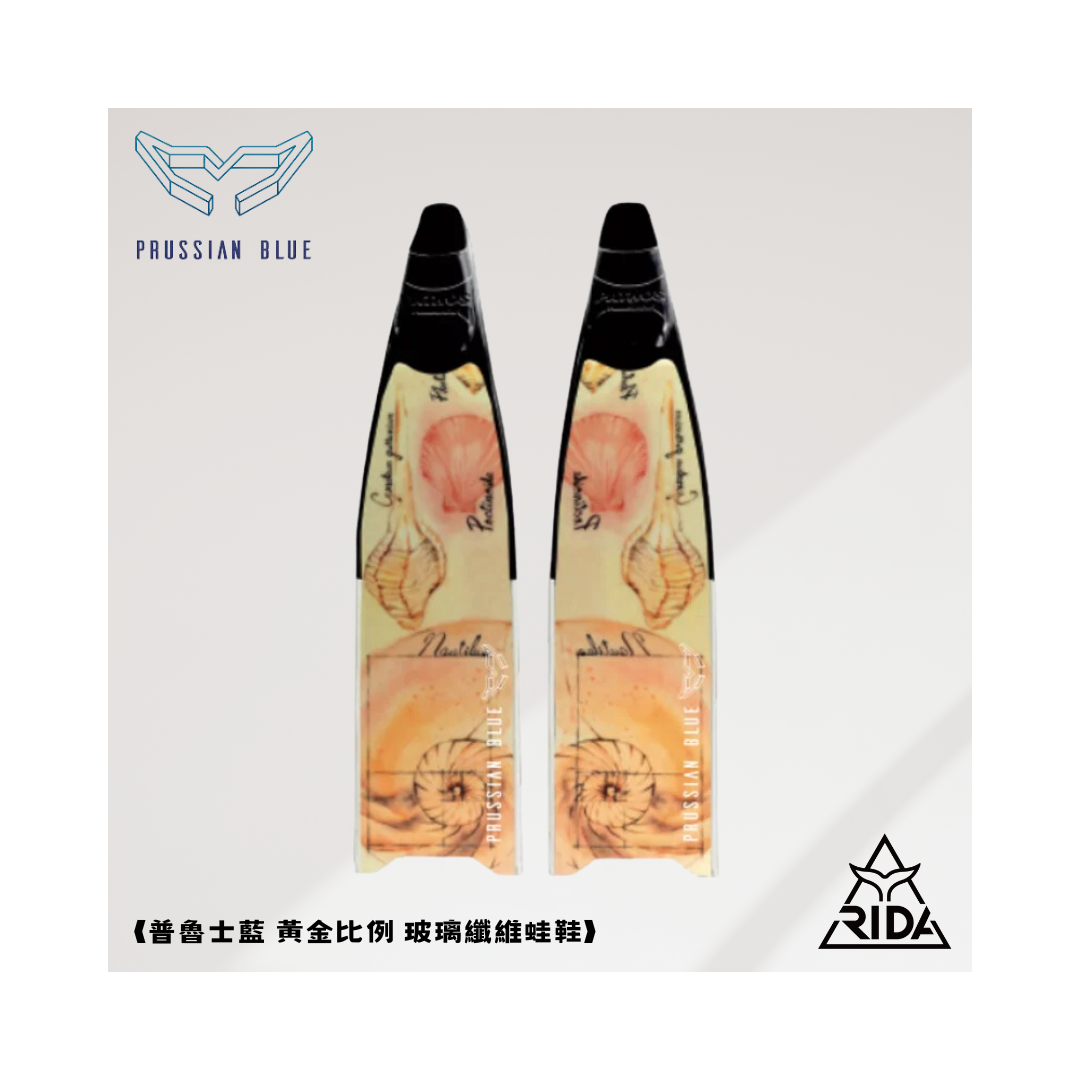 ▲2020 普魯士藍 玻纖彩繪板 黃金比例