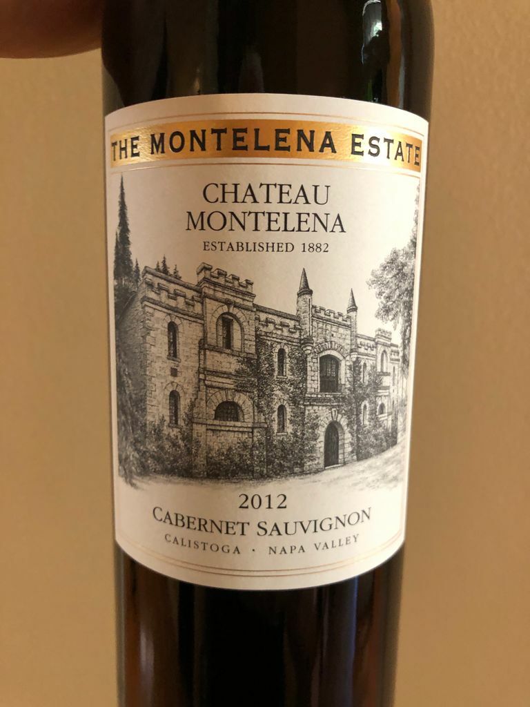 Chateau Montelena The Montelena Estate Cabernet Sauvigno 2012 (RP93)