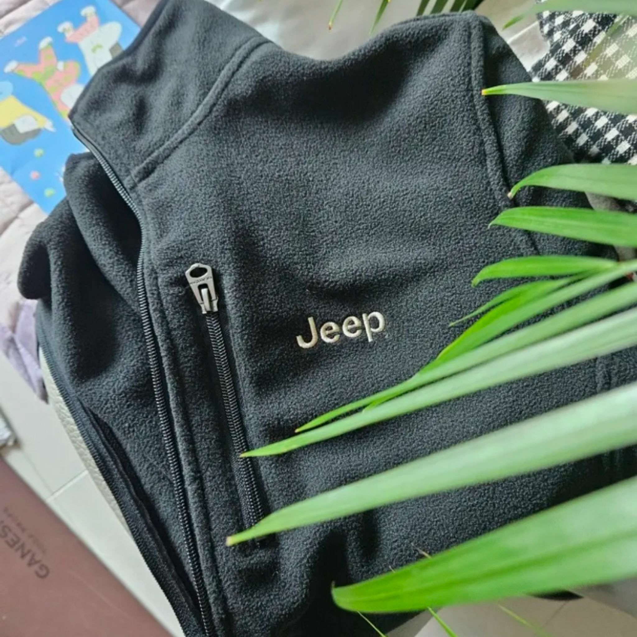 韓國 Jeep Retro Mountain 1941 Fleece Zip-Up [JR5TZU191]