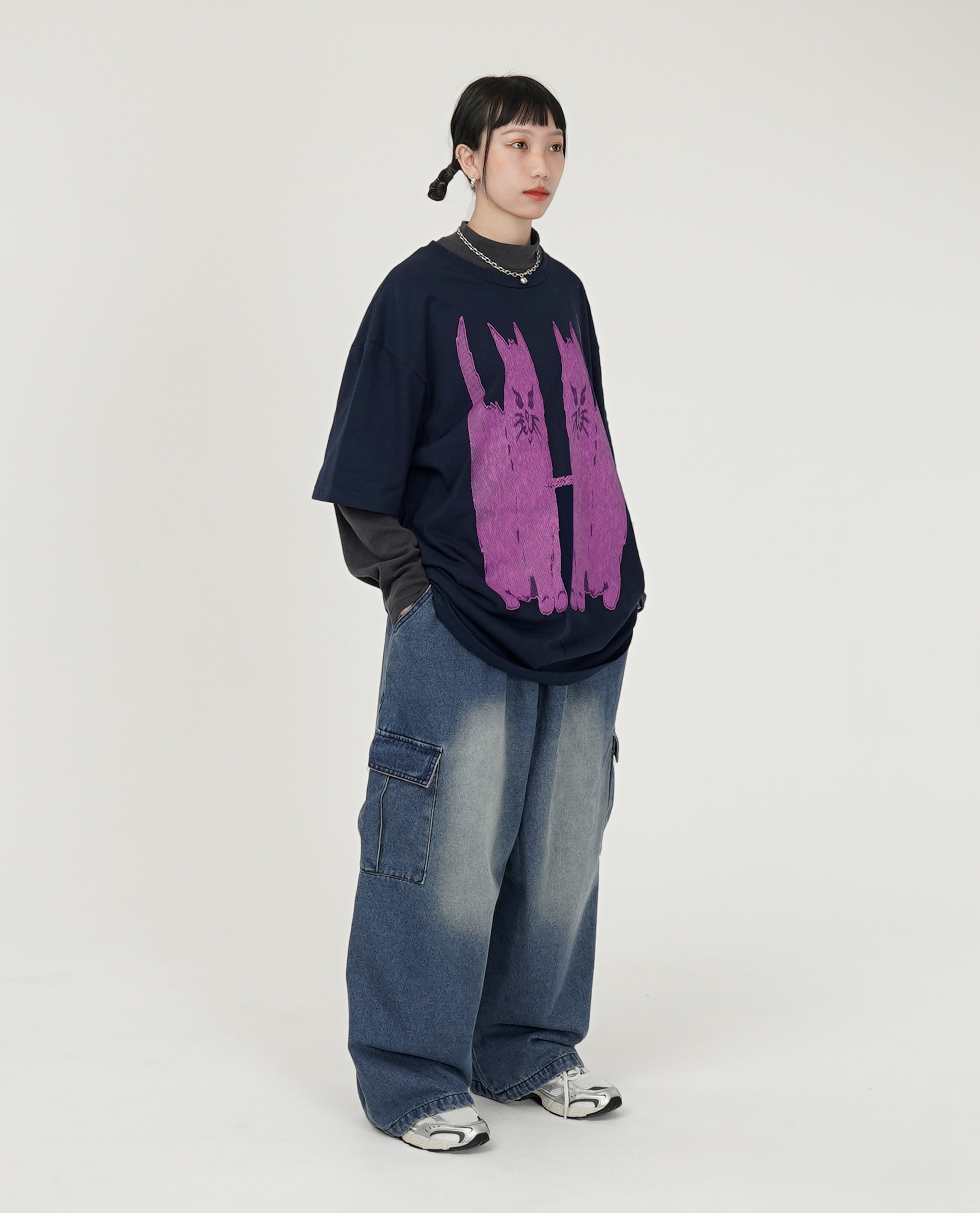 Slinky Cats T-Shirt - 24 FW