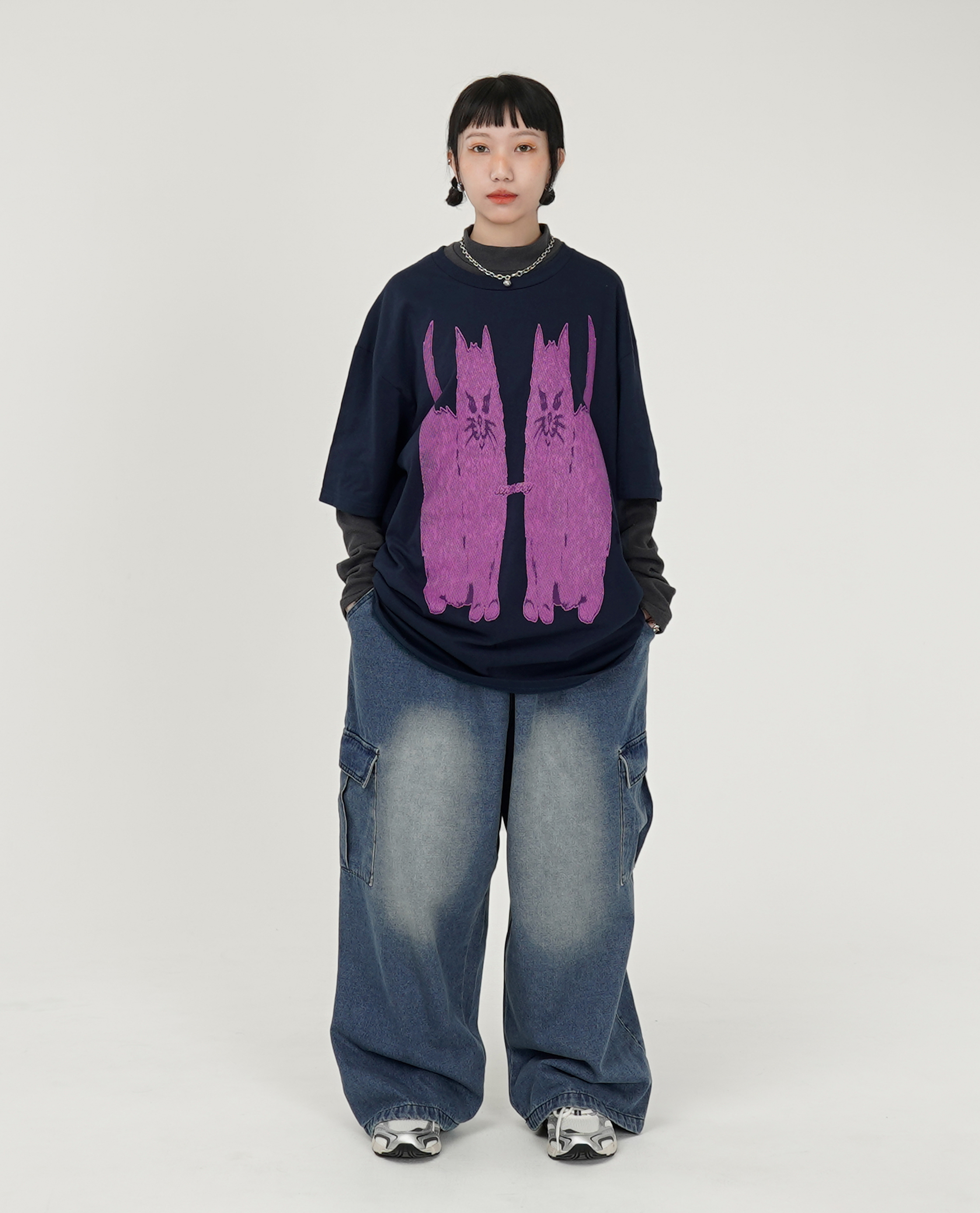 Slinky Cats T-Shirt - 24 FW