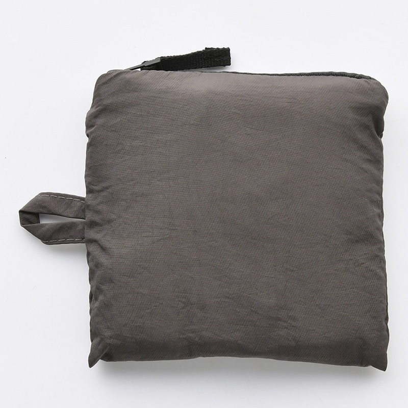 SP 折疊式尼龍後背包/灰 30x13x45cm