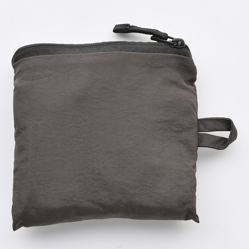 SP 折疊式尼龍後背包/灰 30x13x45cm