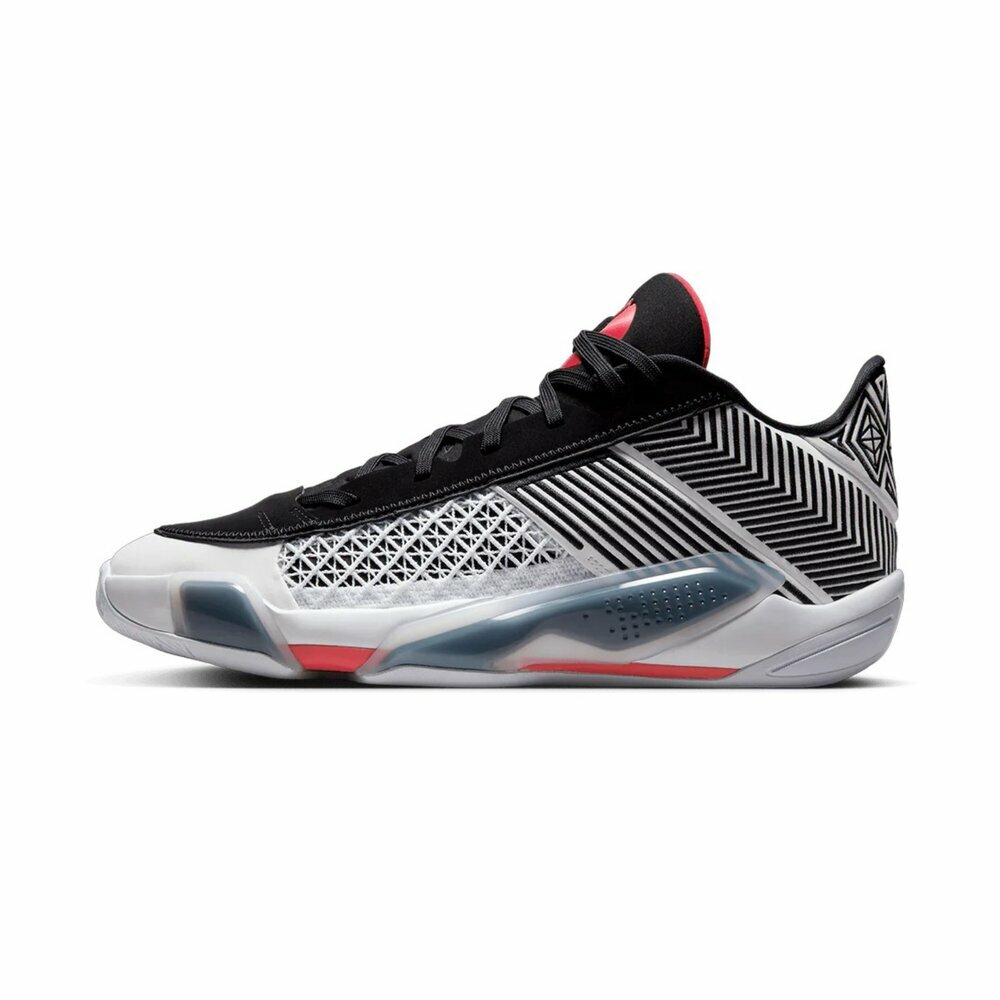 Nike Air Jordan XXXVIII Low PF 籃球鞋 白黑紅FD2325-101