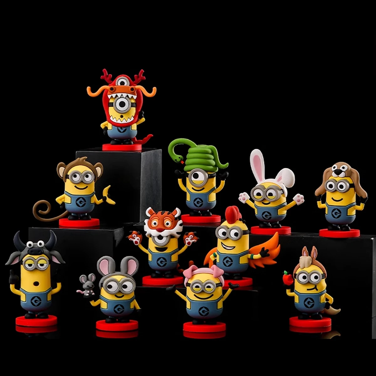 神偷奶爸4-12生肖公仔 盲盒(隨機出貨)