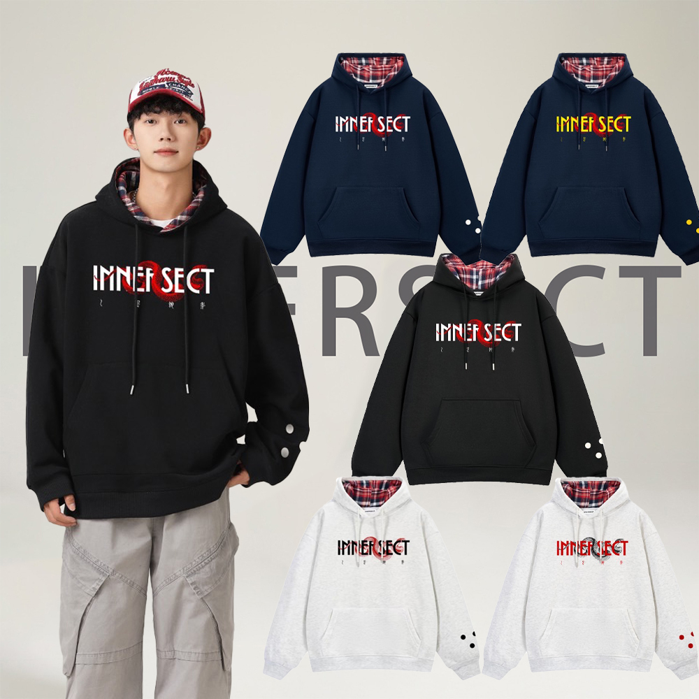 INNERSECT 三生萬物 FOG ESSENTIAL 24FW  蛇年限定 蛇身纏繞字母 連帽上衣 帽tee INA24FWTHDZ013G