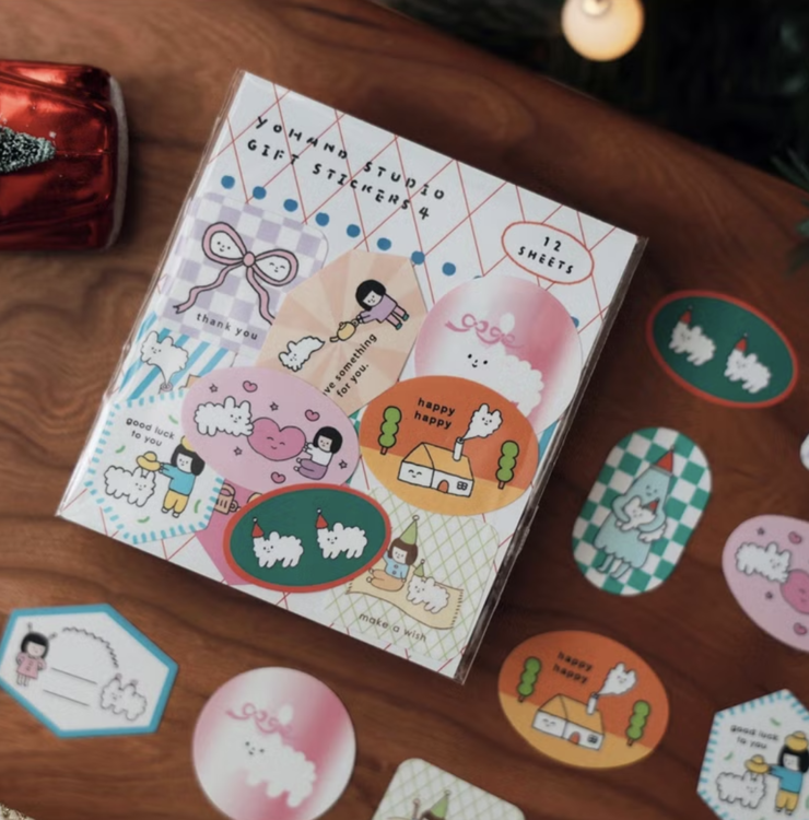 右手超人｜禮物貼紙｜12入｜第四代