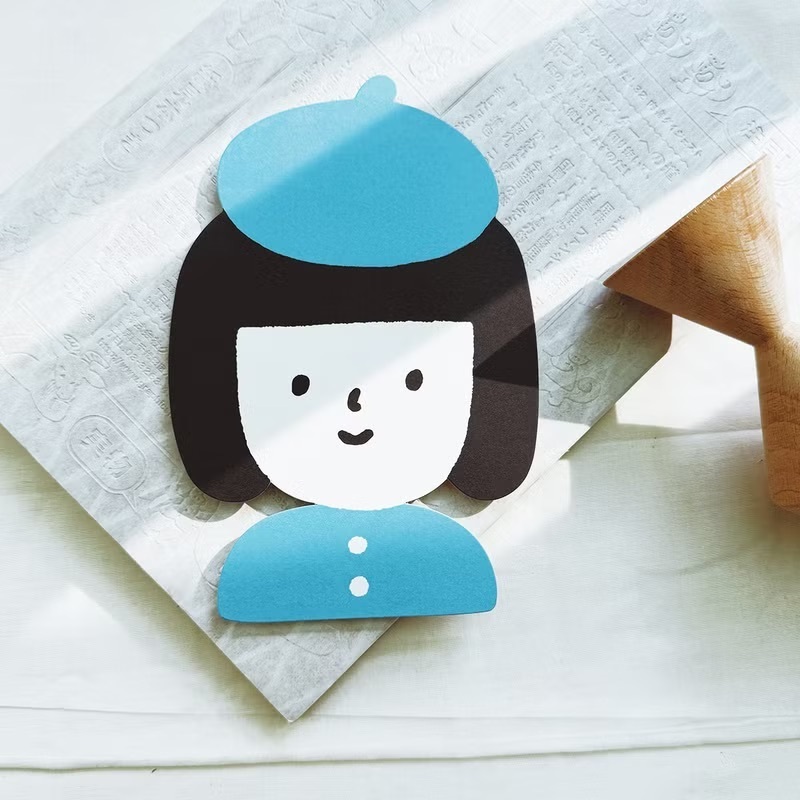 右手超人｜大大厚厚割型卡片｜右手超人