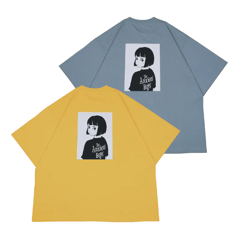 MOBLAB x gary_stuff "The Anxious Boys" T-Shirt 2色