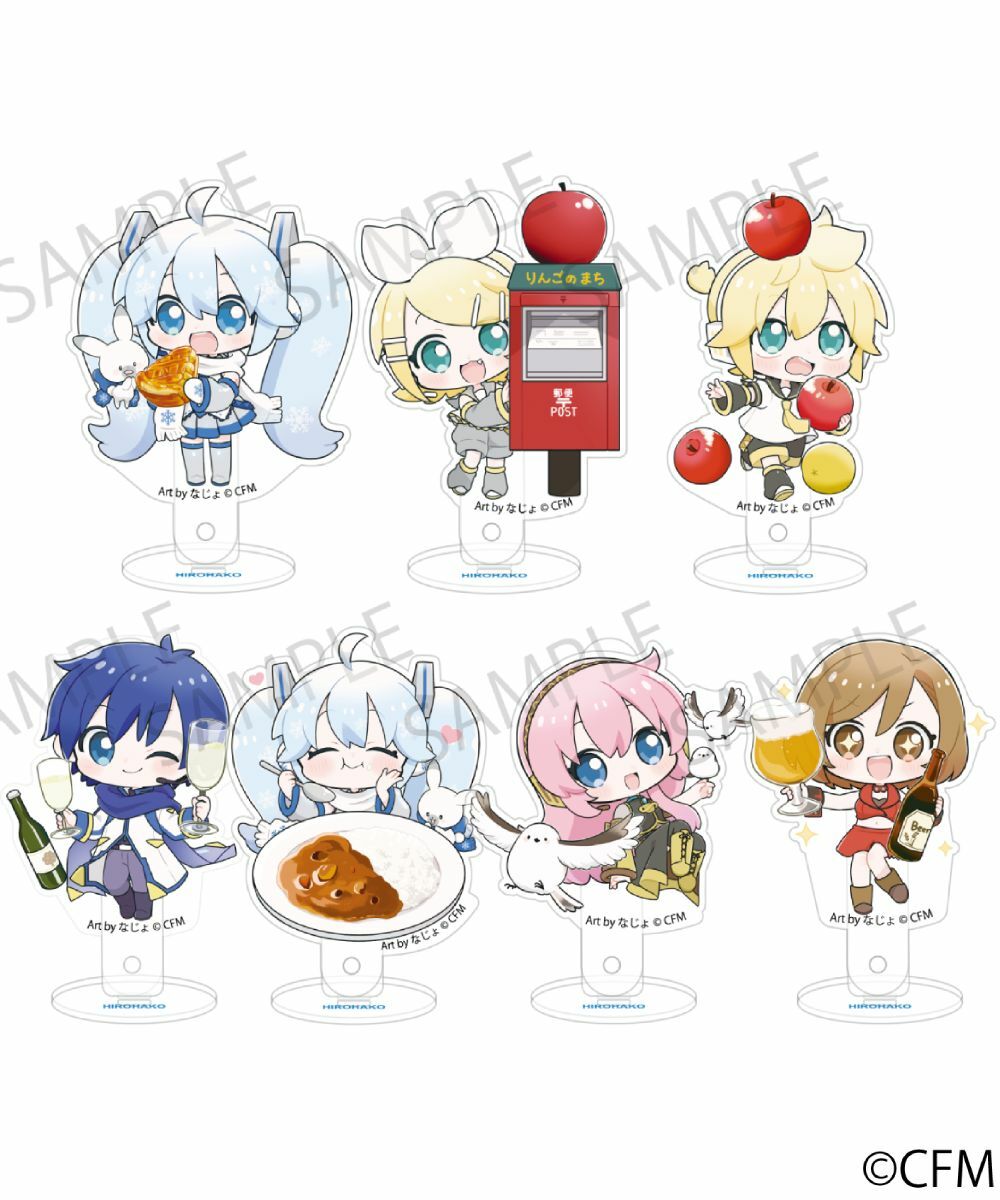 預購-「雪未來×弘函」壓克力自拍棒＆立牌 系列 【日本進口精品】