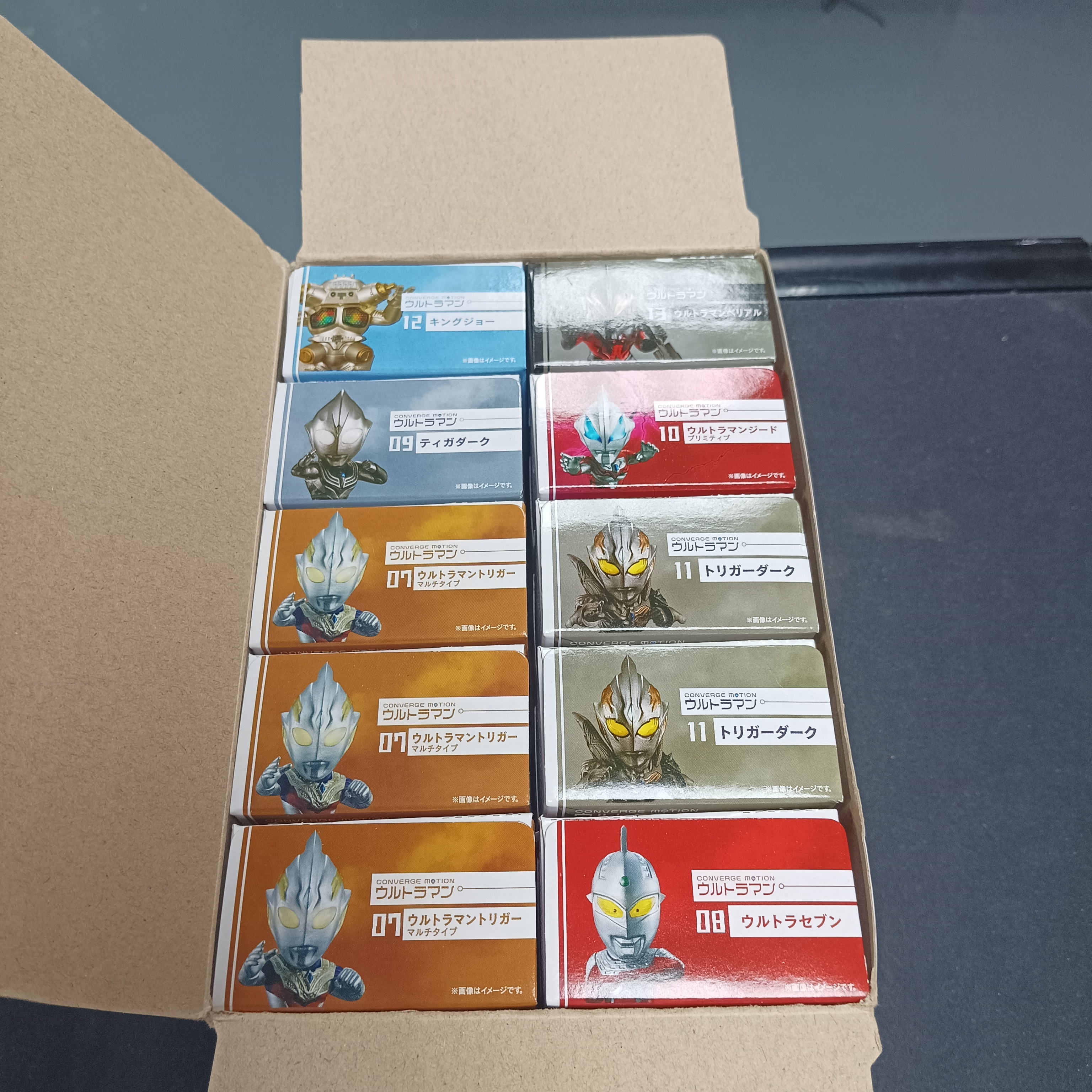 超人系列-Converge montion 2 全7種 10盒