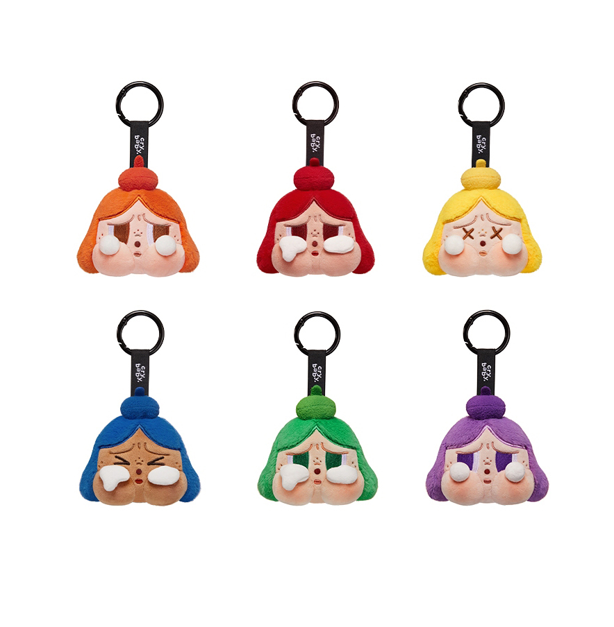 POP MART CRYBABY CHEER UP BABY!系列 大頭 泡泡瑪特 毛絨吊飾 盲盒