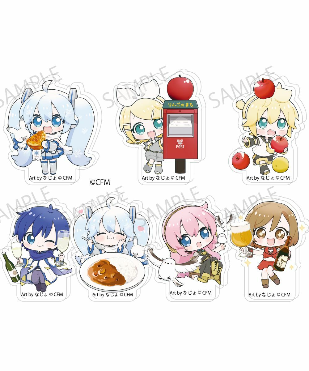 預購-「雪未來×弘函」 Q版壓克力立牌 系列 【日本進口精品】