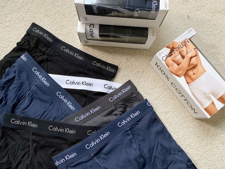 Calvin Klein  Boxer Briefs 經典  四角褲 五入組