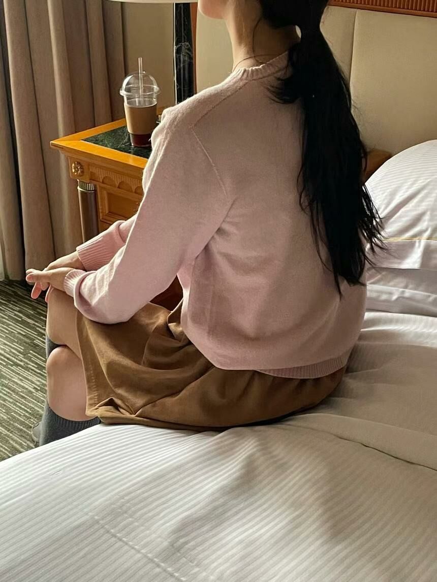 基礎必入!!圓領針織外套(粉紅色)