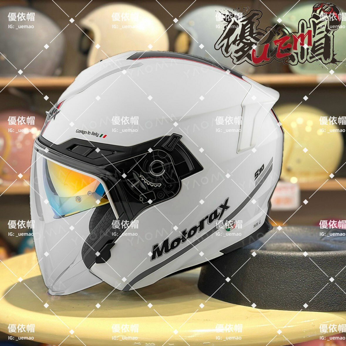 MOTORAX S30 極光白