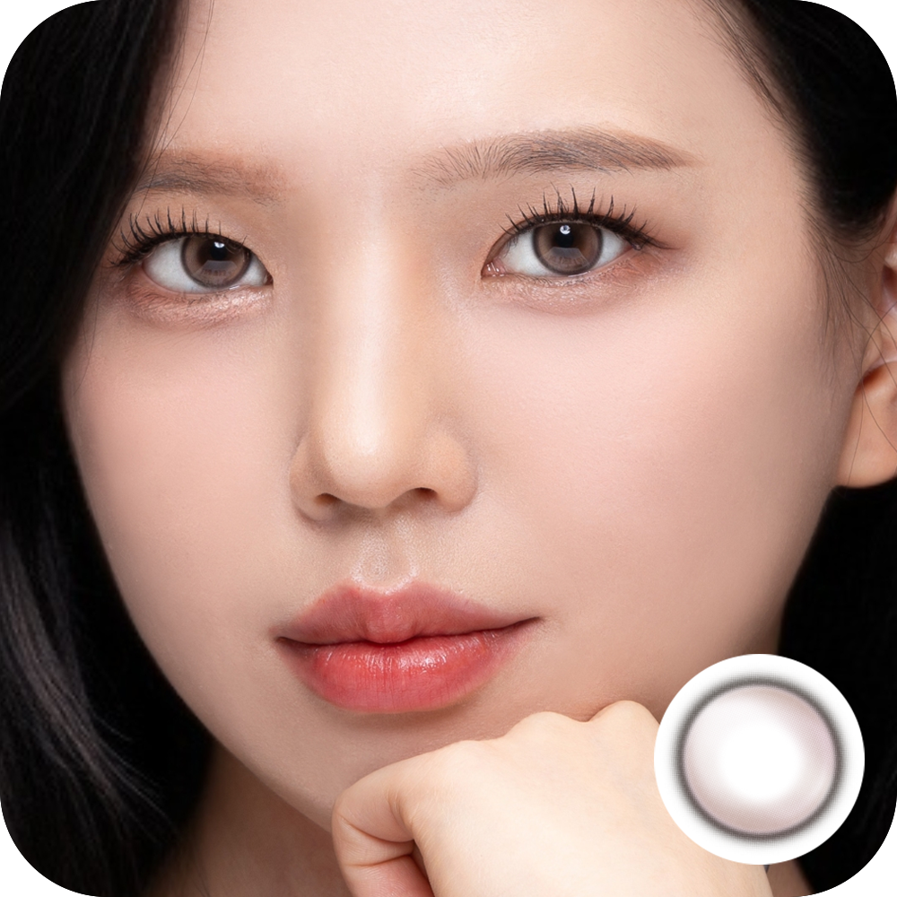 [散光] Lenbling Eye Only 1 Month Olovue Peanut Choco｜月拋散光彩妝隱形眼鏡｜每盒2片