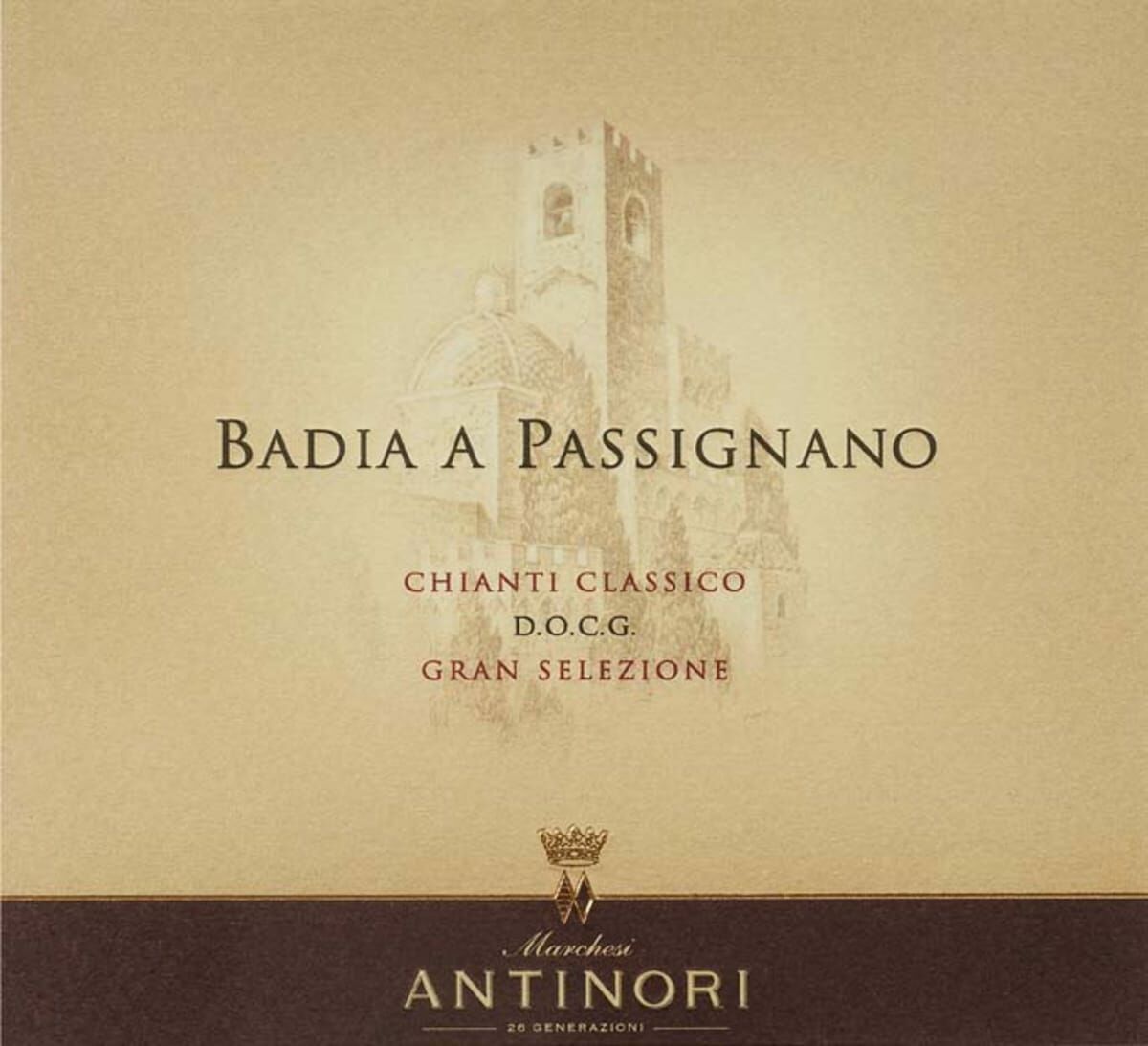 Antinori Badia a Passignano Chianti Classico Gran Riserva 2020 (WS94)