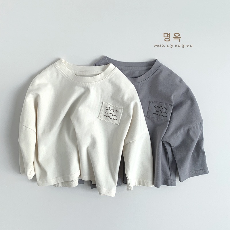 包色款造型貼布TEE  ⁺₊