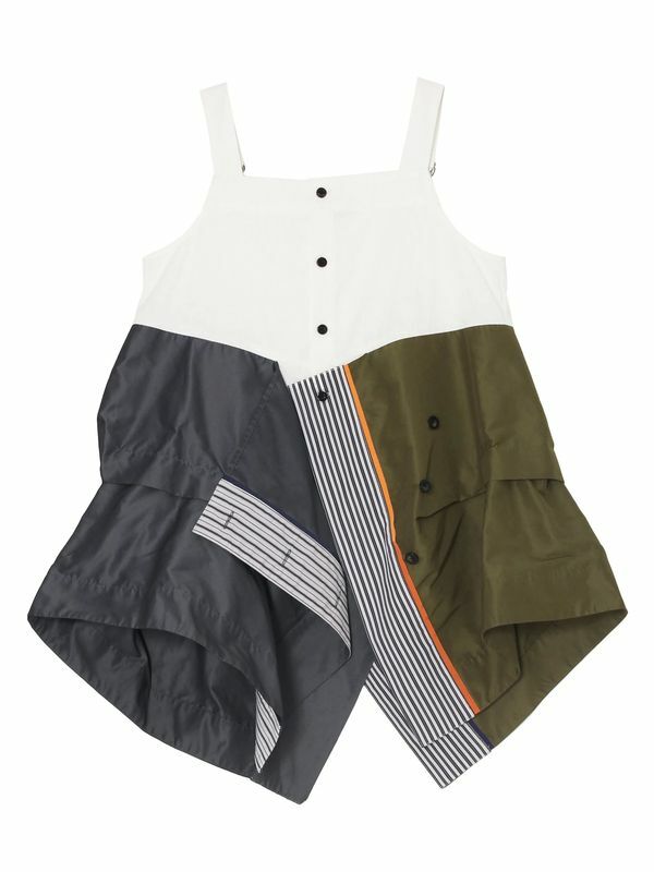 トップス UN3D. W WRAP SHIRT CAMISOLE 2025SS UN3D. - W WRAP SHIRT CAMISOLE (MIX)