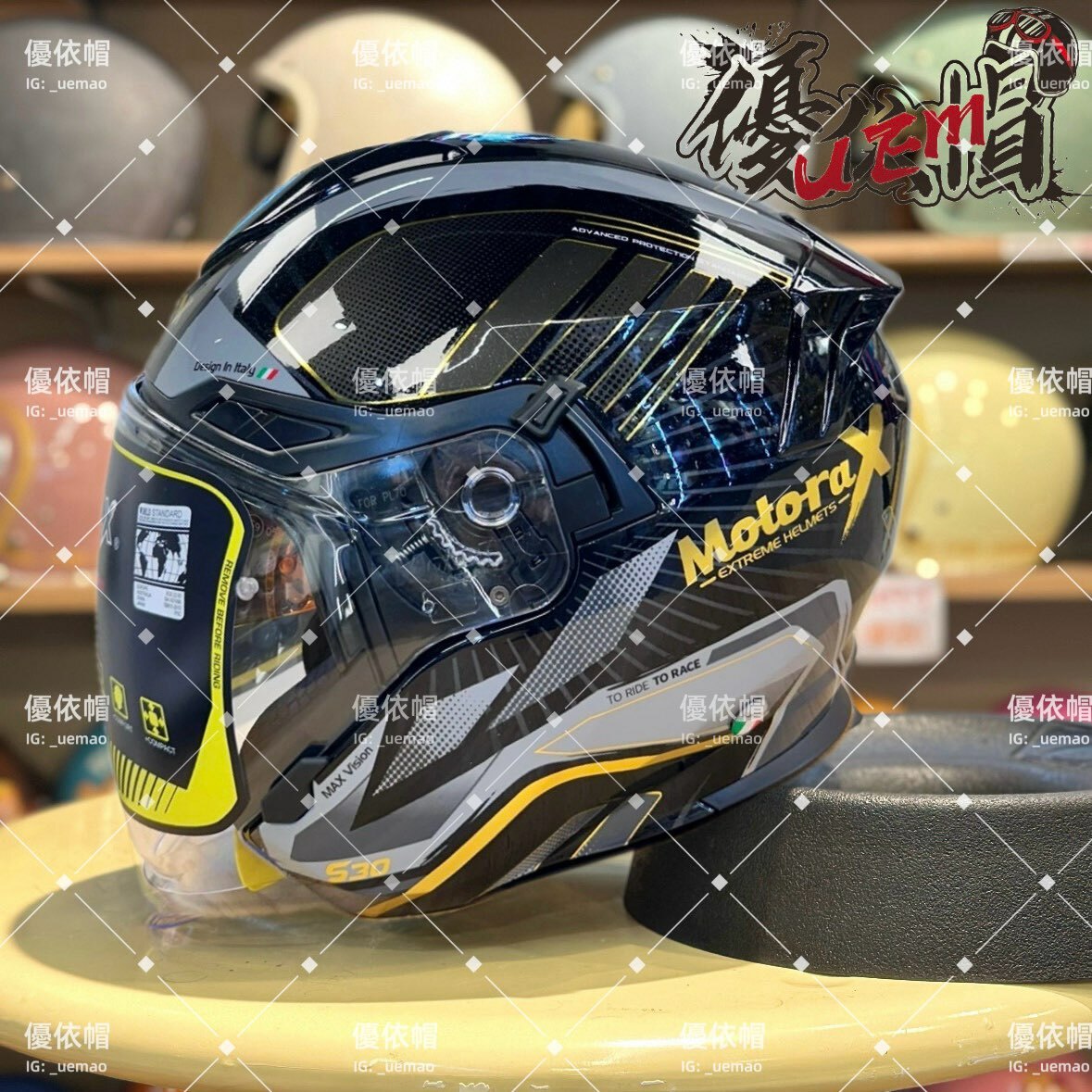 MOTORAX S30 GADA 黑金