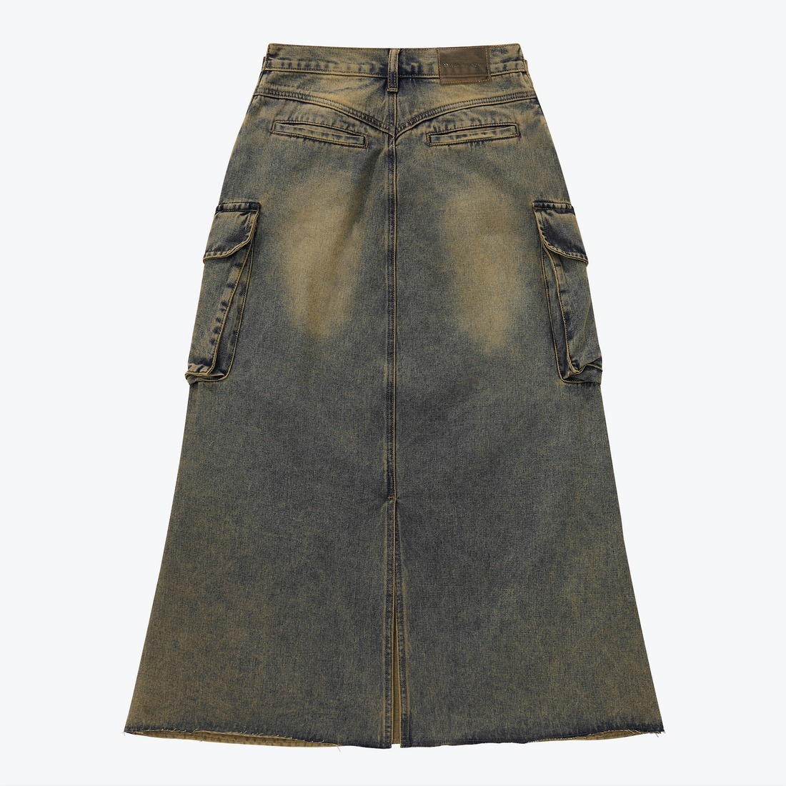 SENSE Distressed Denim Full Skirts