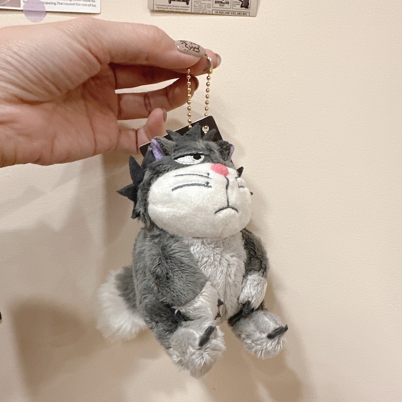 《01183》壞貓貓坐姿魯斯佛吊飾/4吋